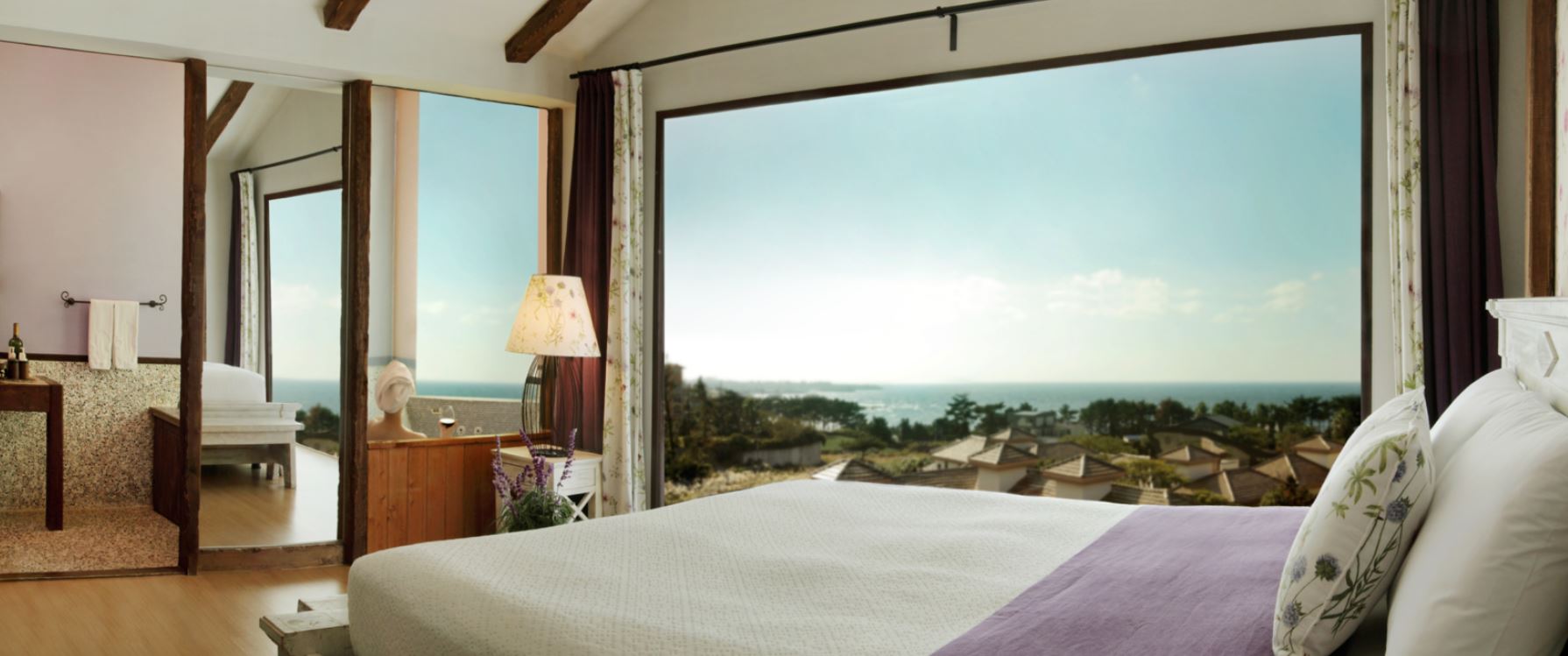 [바다,정원전망] B동 디럭스 트윈(복층)