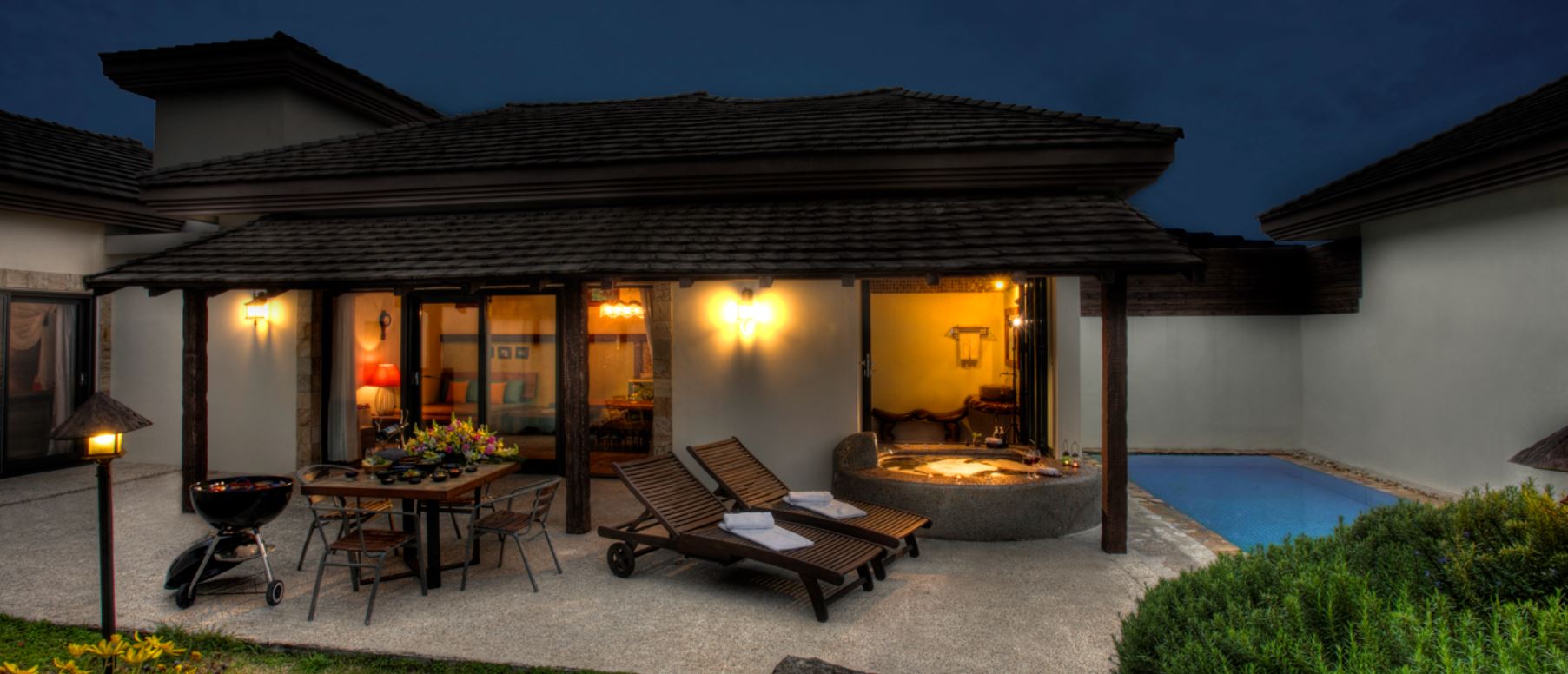 [정원전망] P1동 풀빌라(단층)