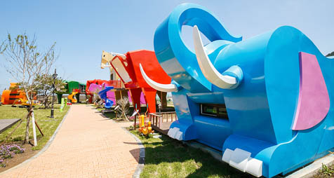 애니몰 스토리 하우스 2층(미끄럼틀)