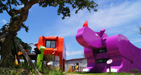 애니몰 스토리 하우스 2층(미끄럼틀)